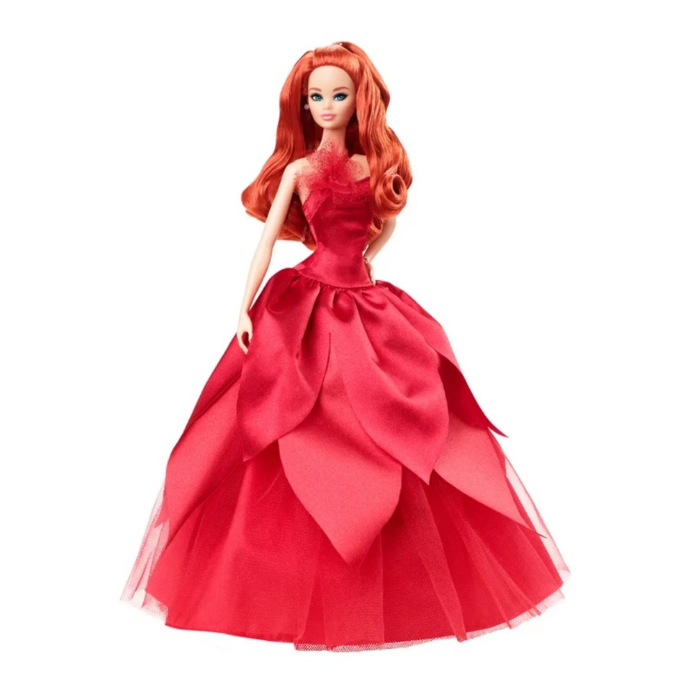 Barbie Signature 2022 Holiday Doll with Red Hair